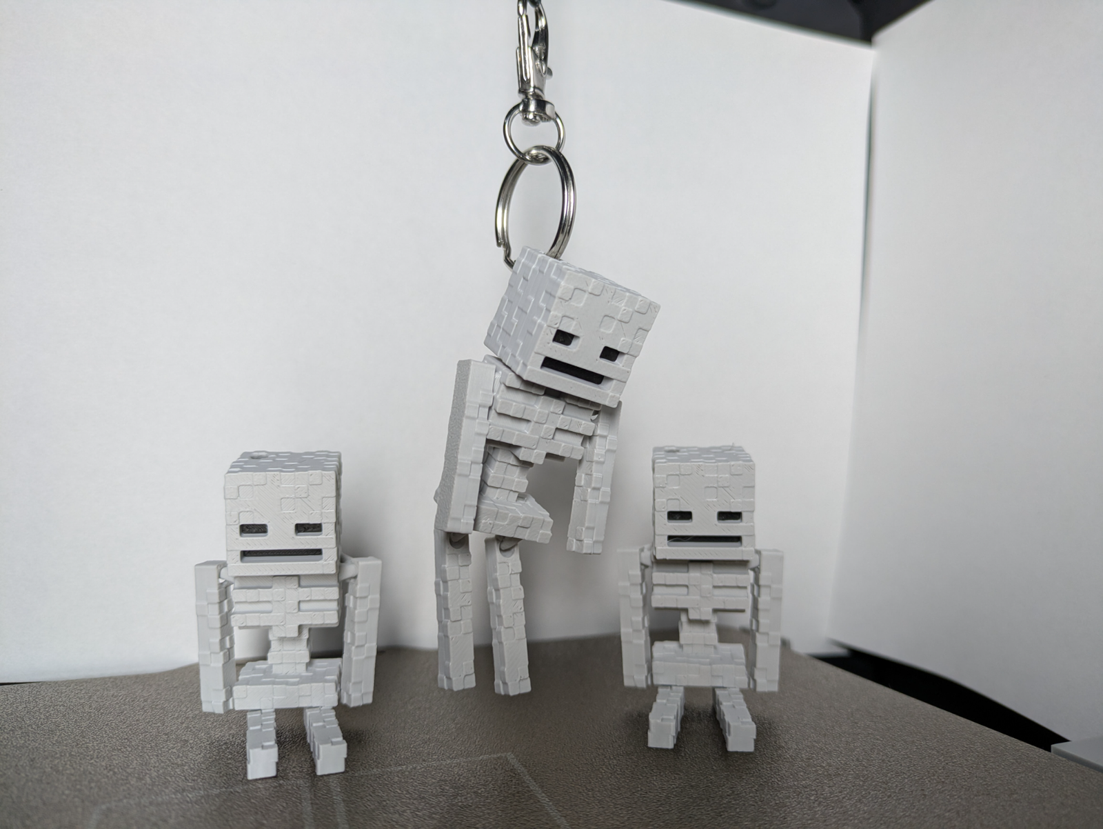 Atslēgu piekariņš - Minecraft skeleton